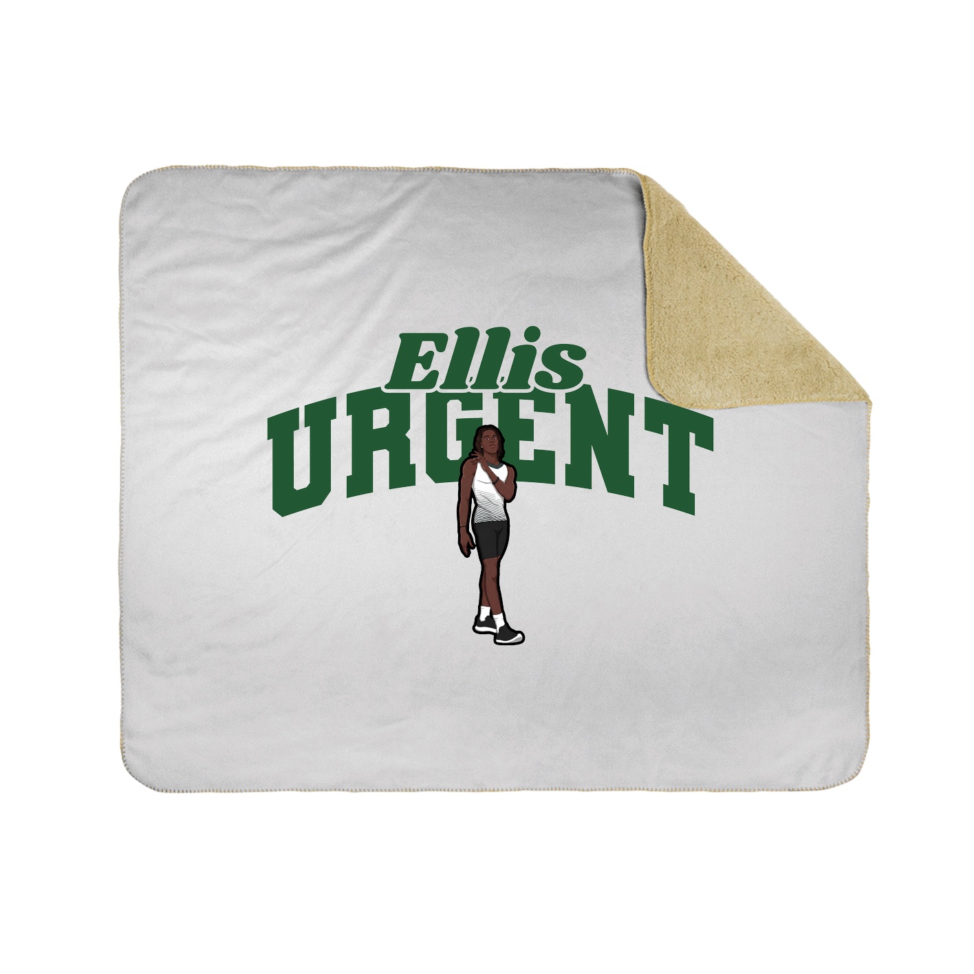 Throw Blanket — Signature Arch in White