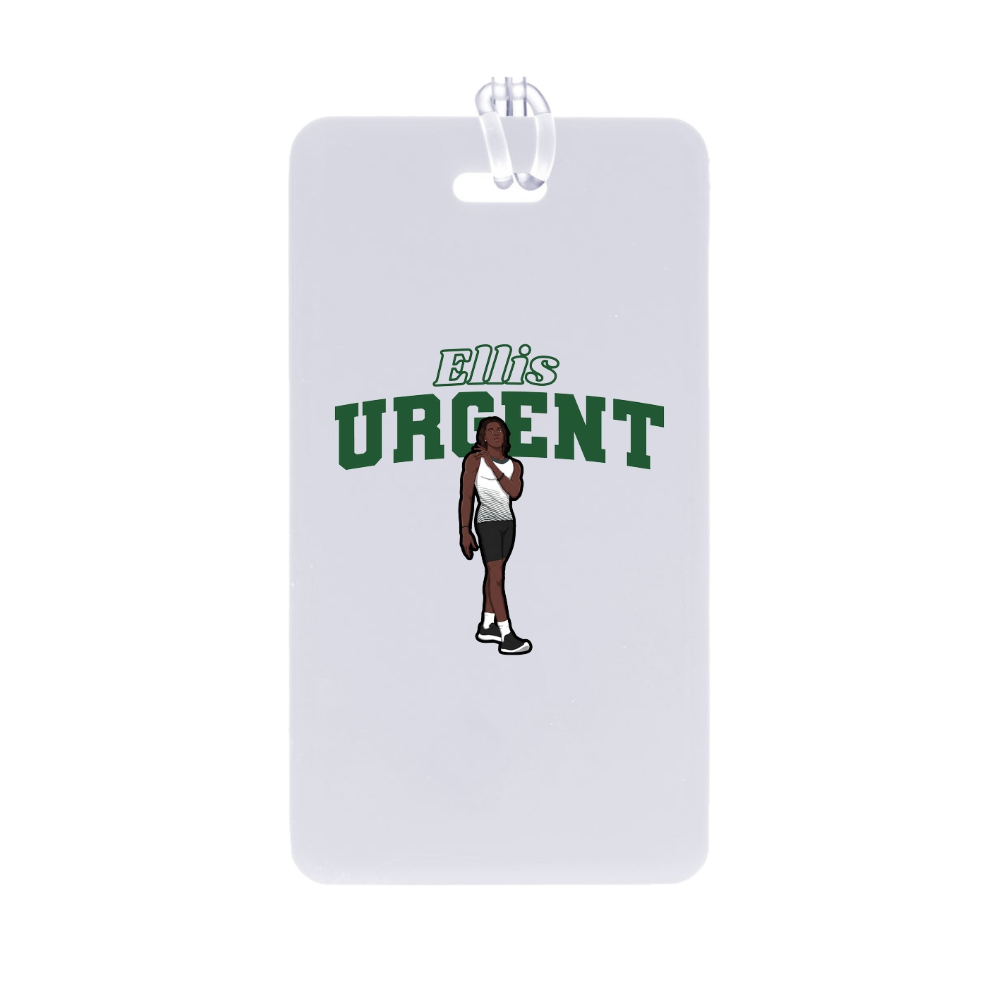 Bag Tag — Name Arch in Classic
