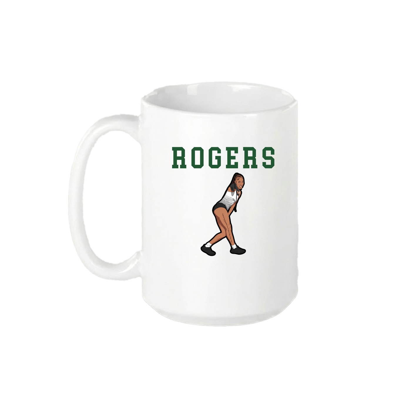 15oz Coffee Mug — Shirsey in White