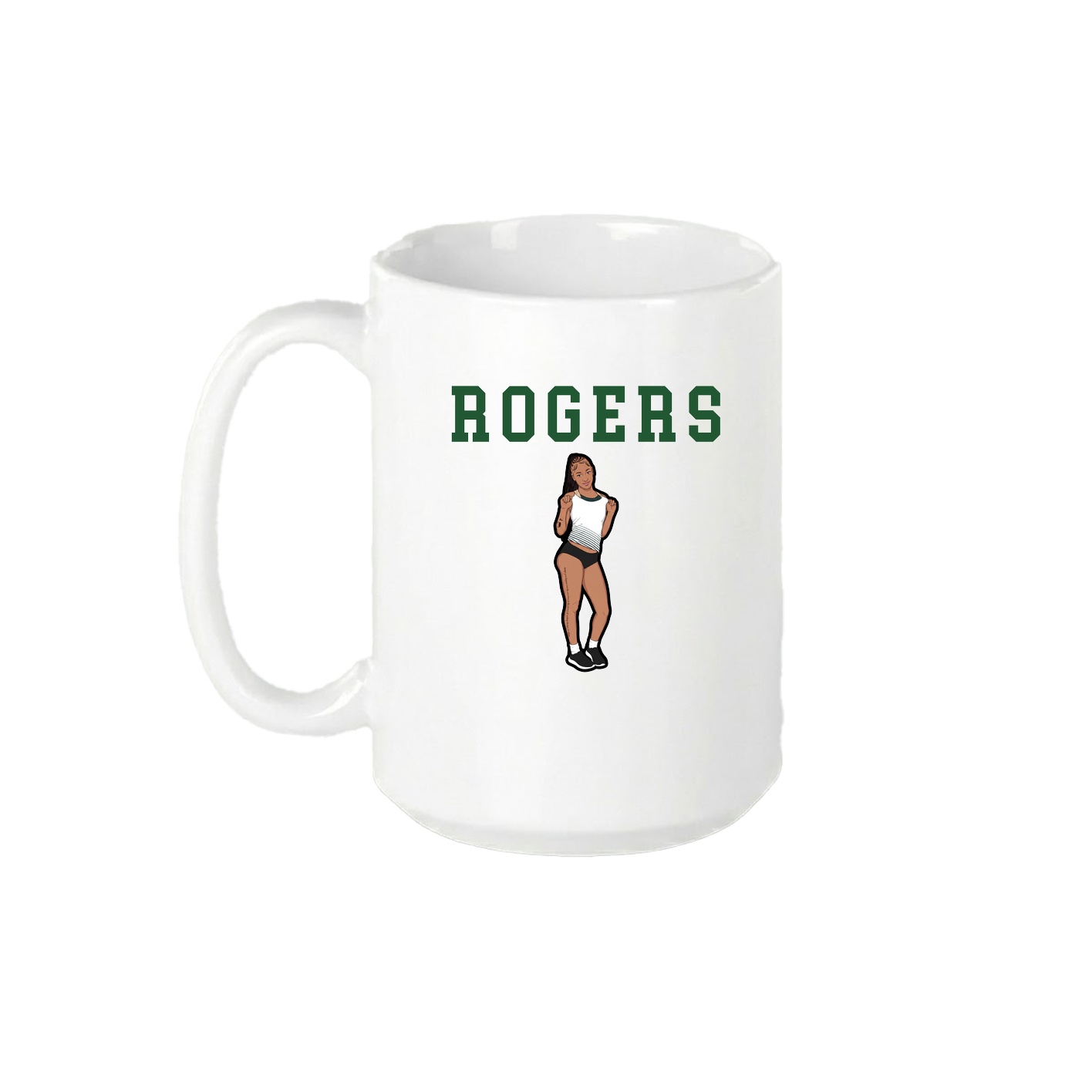 15oz Coffee Mug — Shirsey in White