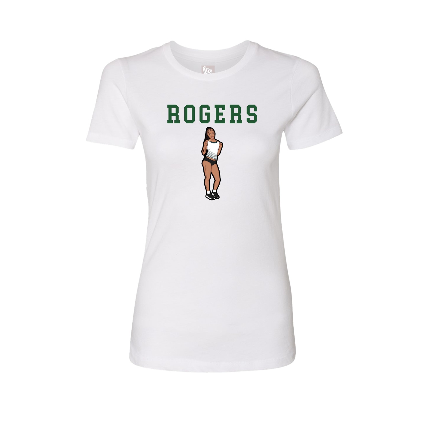Fitted Women's Tee — Shirsey in White