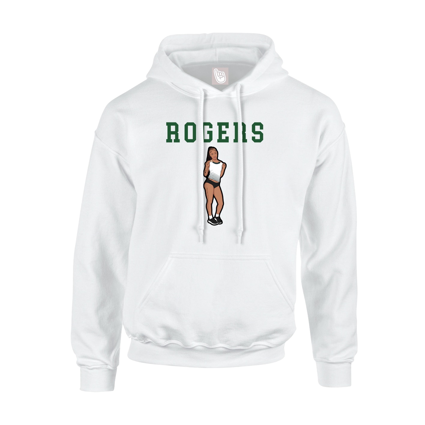 Youth Hoodie — Shirsey in White