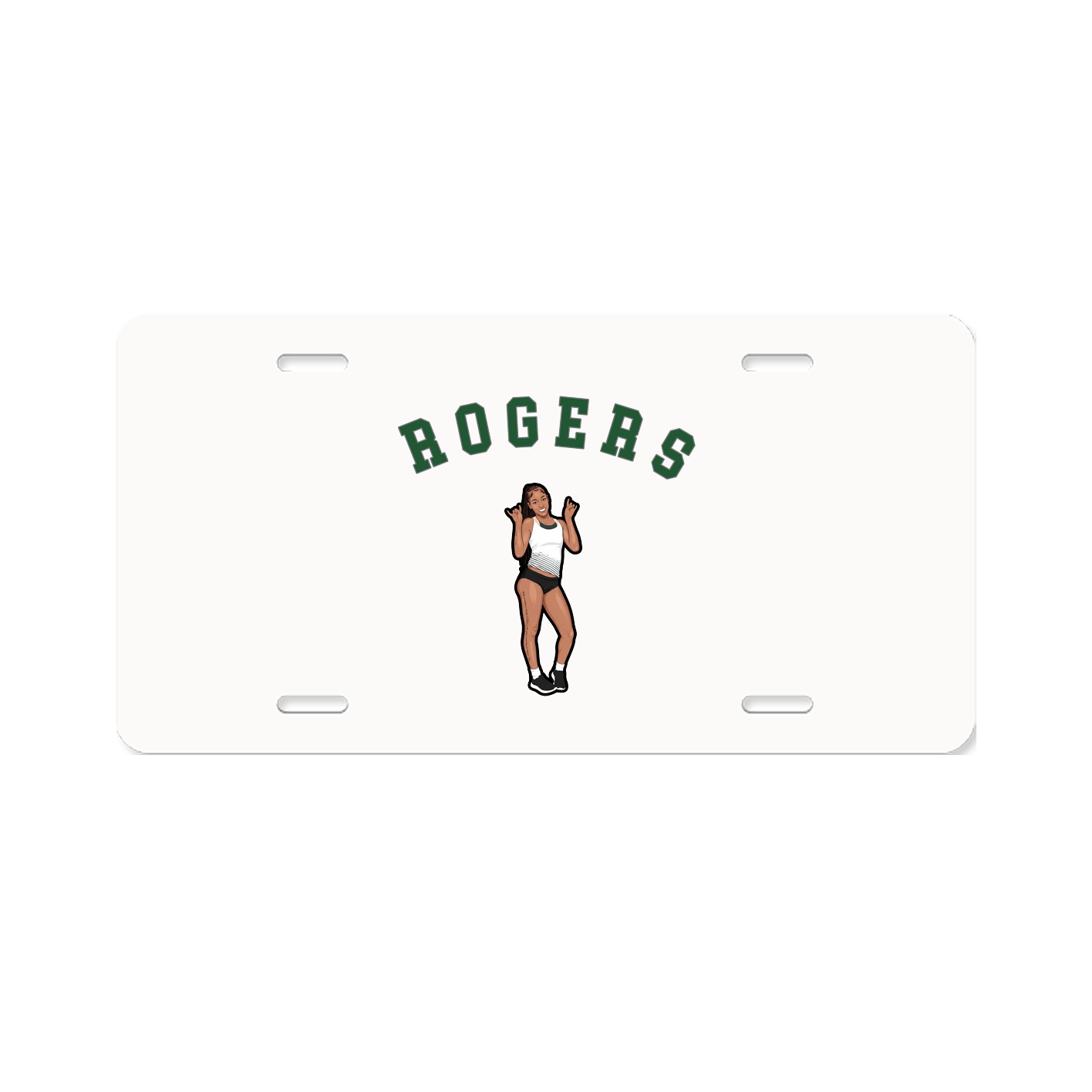 License Plate — Shirsey Arch in Classic
