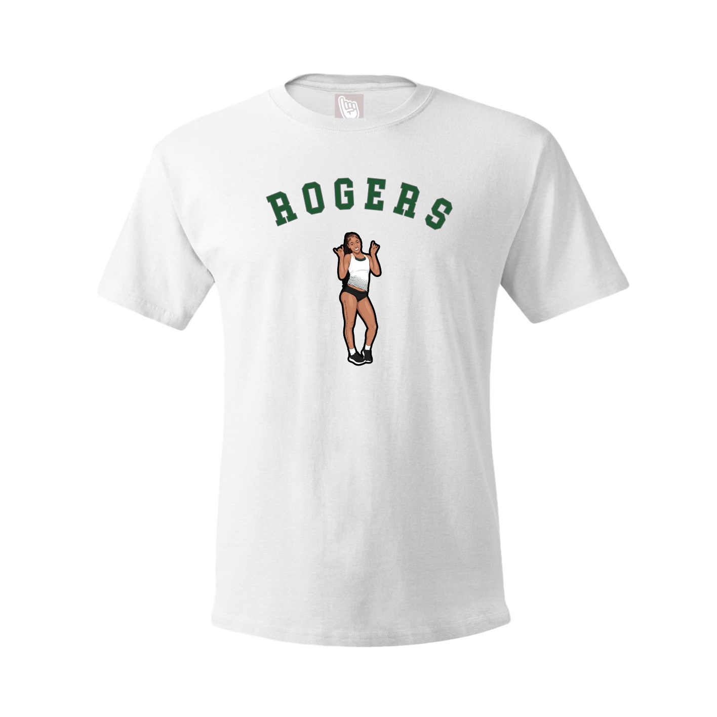 Tee — Shirsey Arch in White