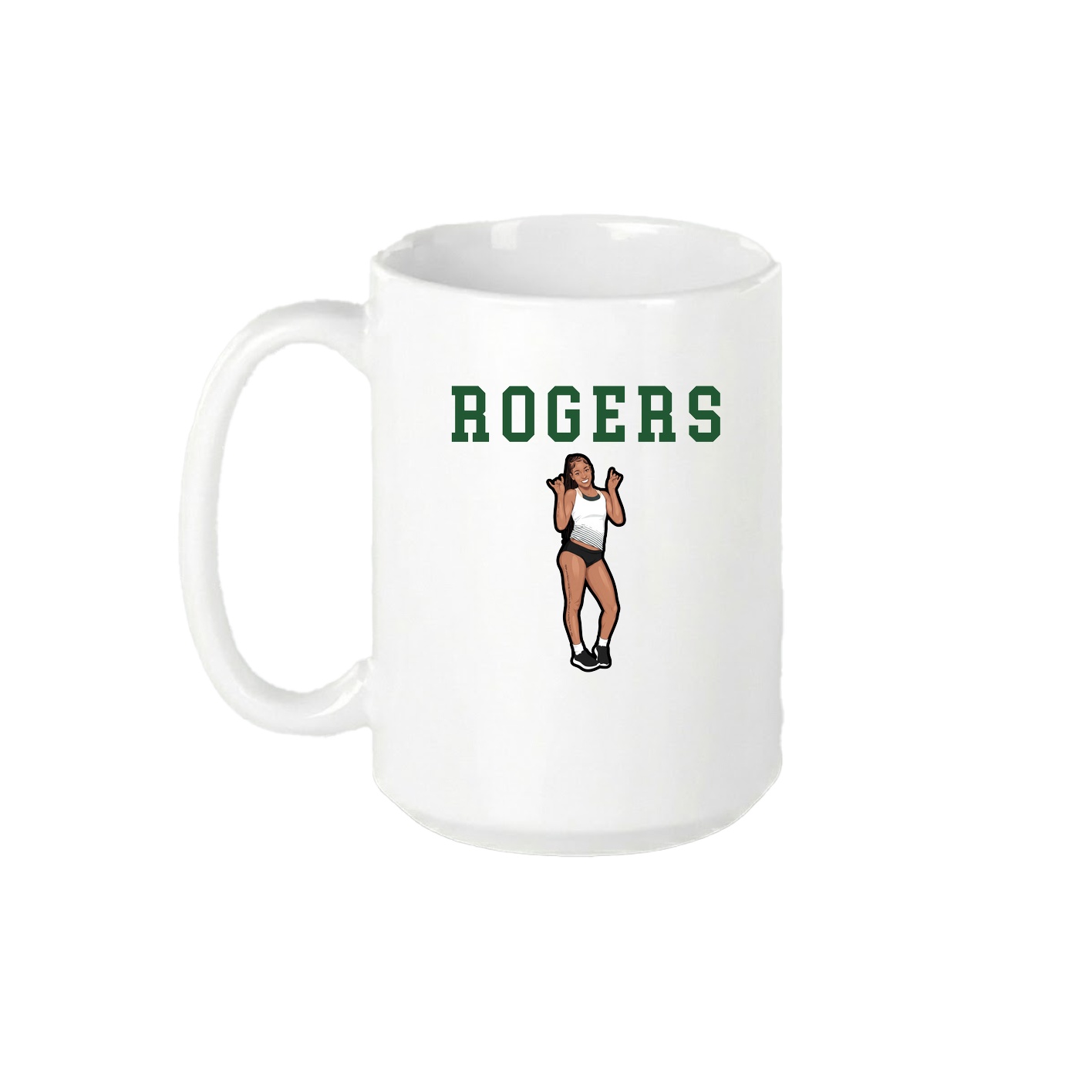 15oz Coffee Mug — Shirsey in White