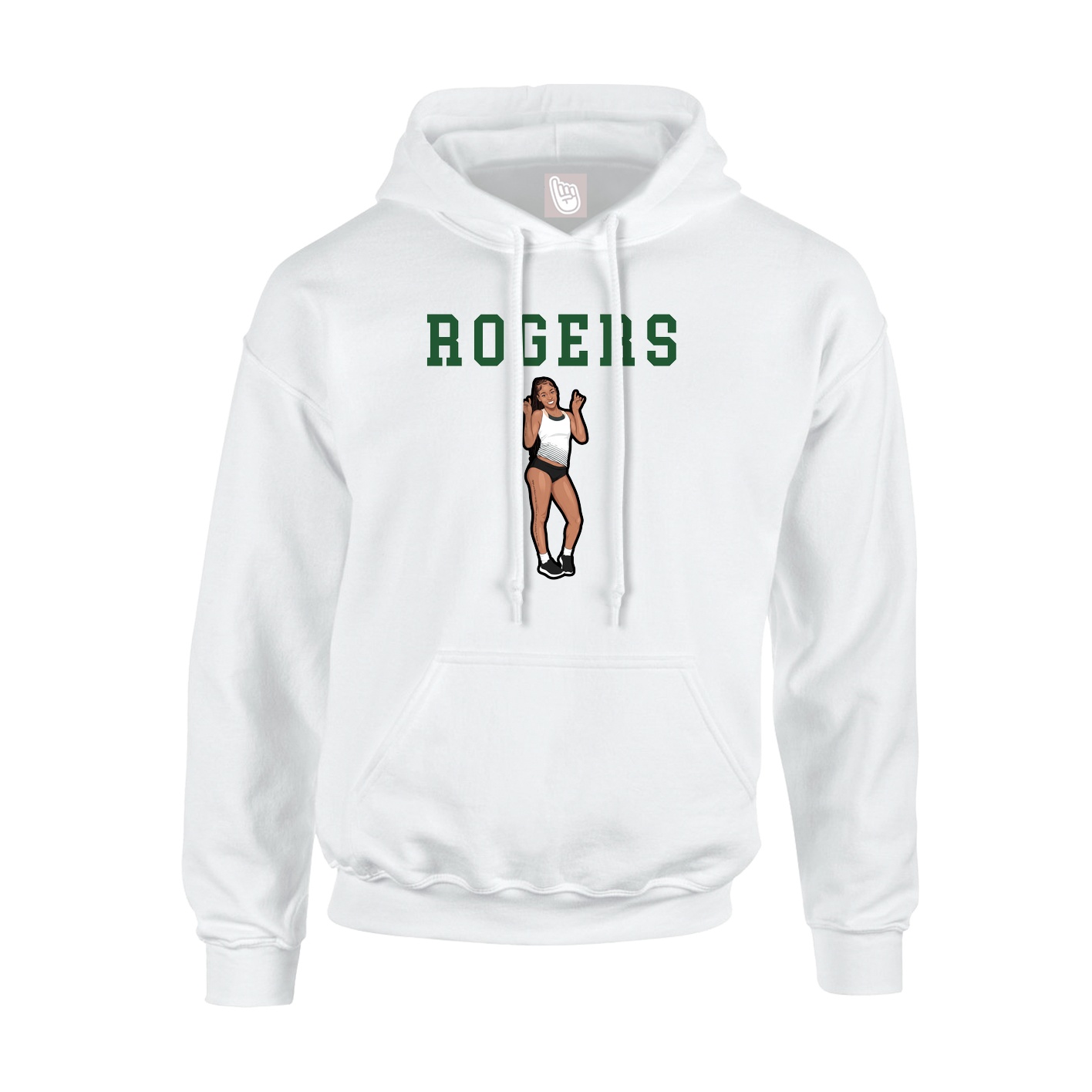 Youth Hoodie — Shirsey in White