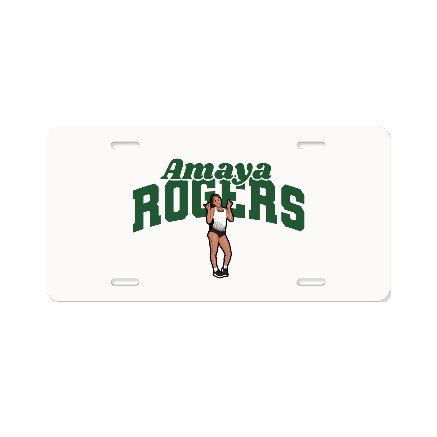 License Plate — Signature Arch in Classic