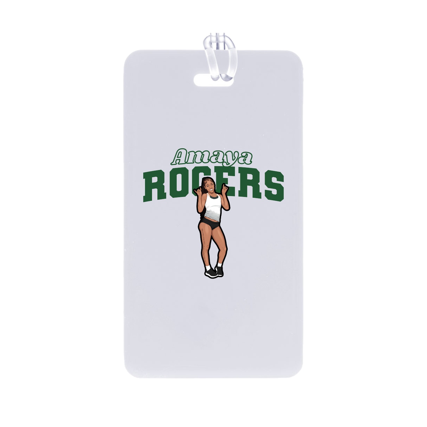 Bag Tag — Name Arch in Classic