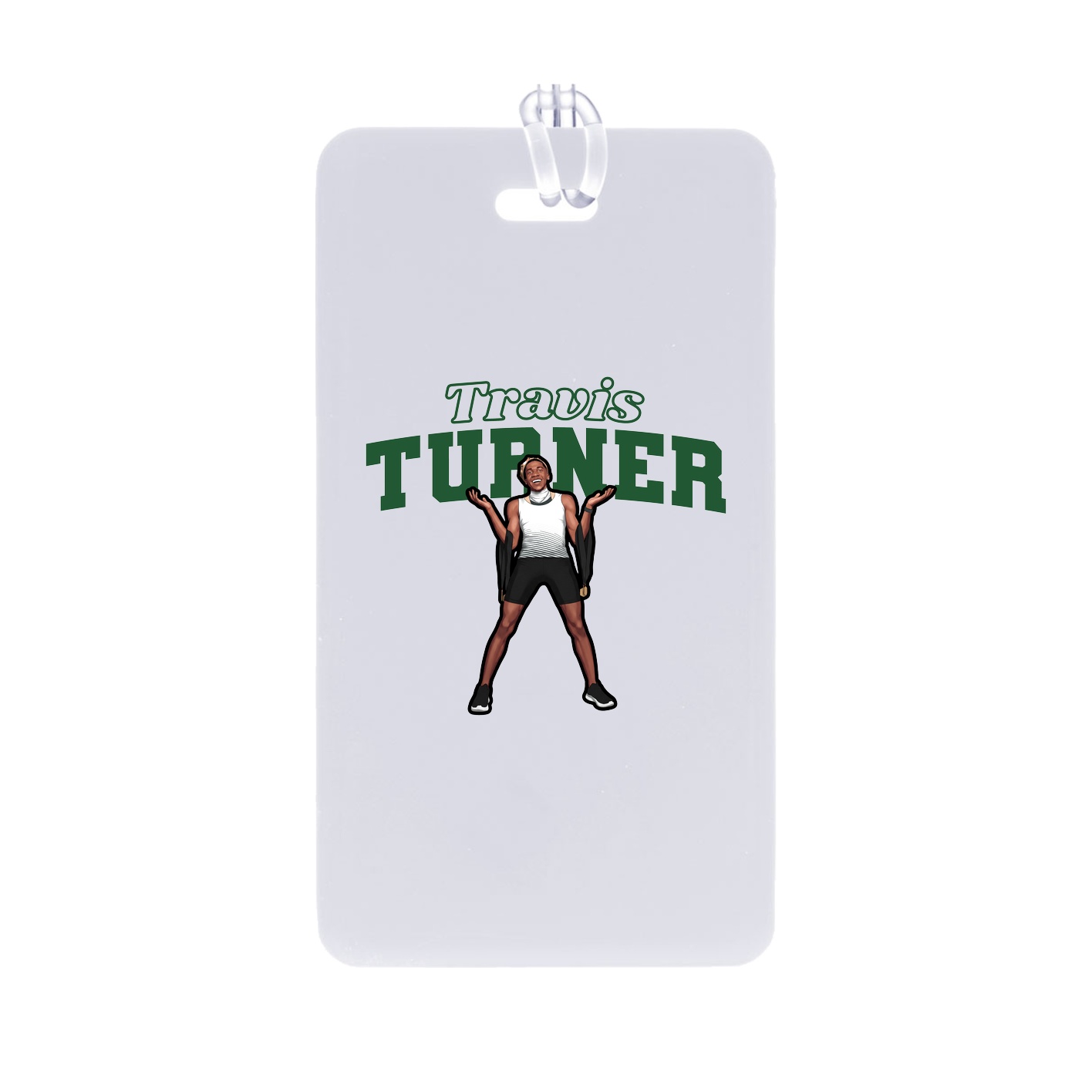 Bag Tag — Name Arch in Classic