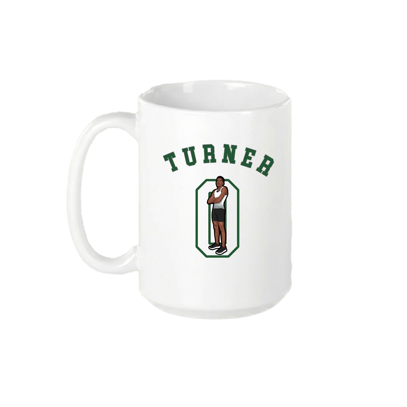 15oz Coffee Mug — Shirsey Arch in White