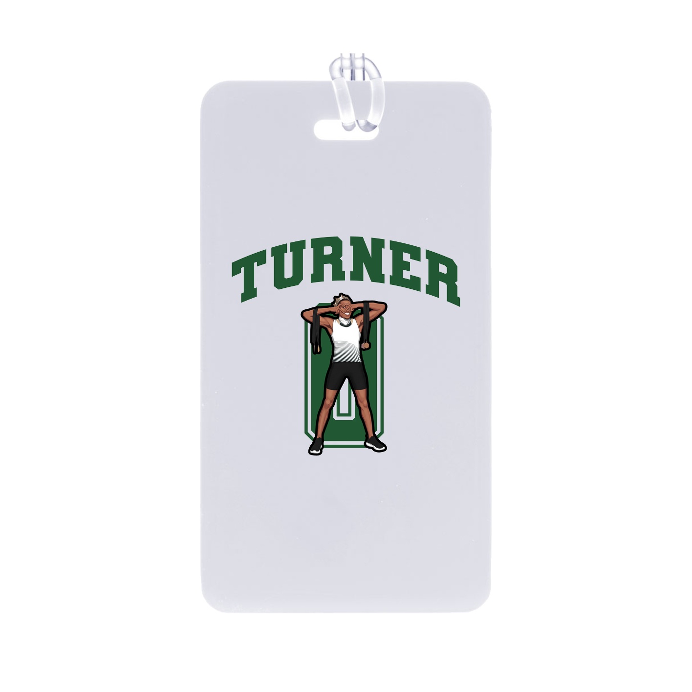 Bag Tag — Number in Classic