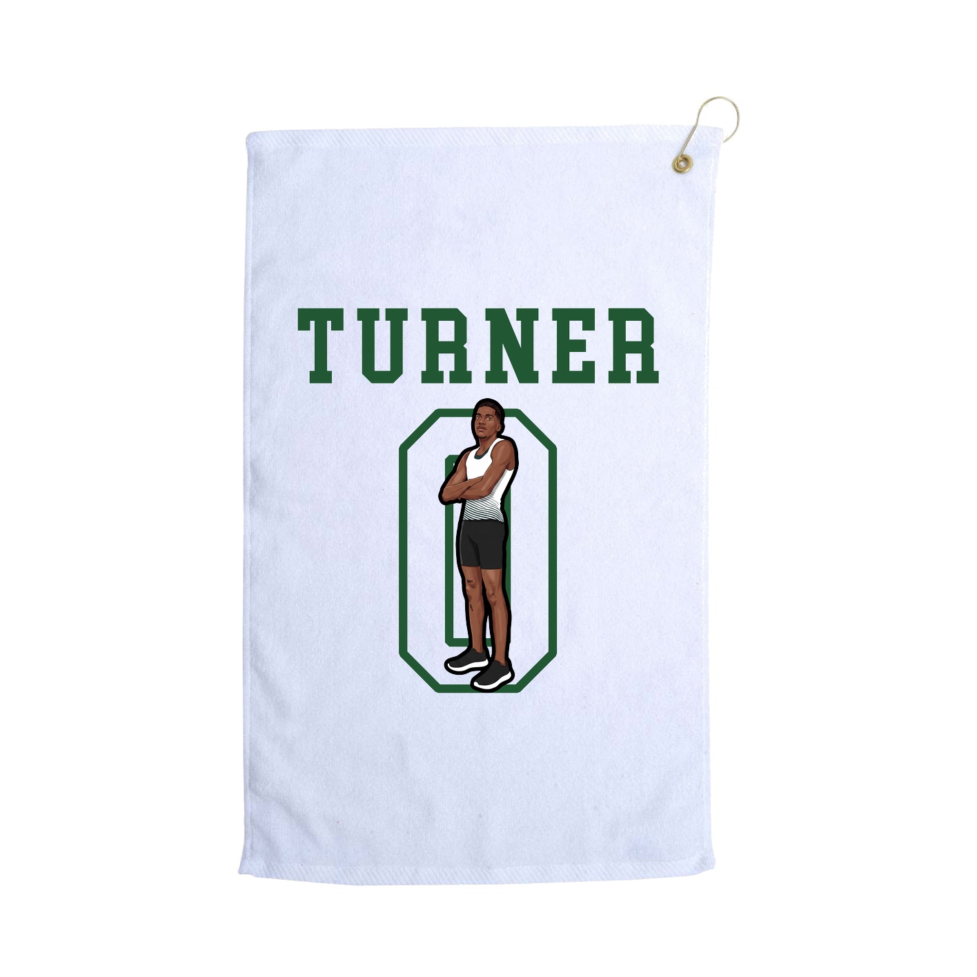 Golf Towel — Shirsey in White
