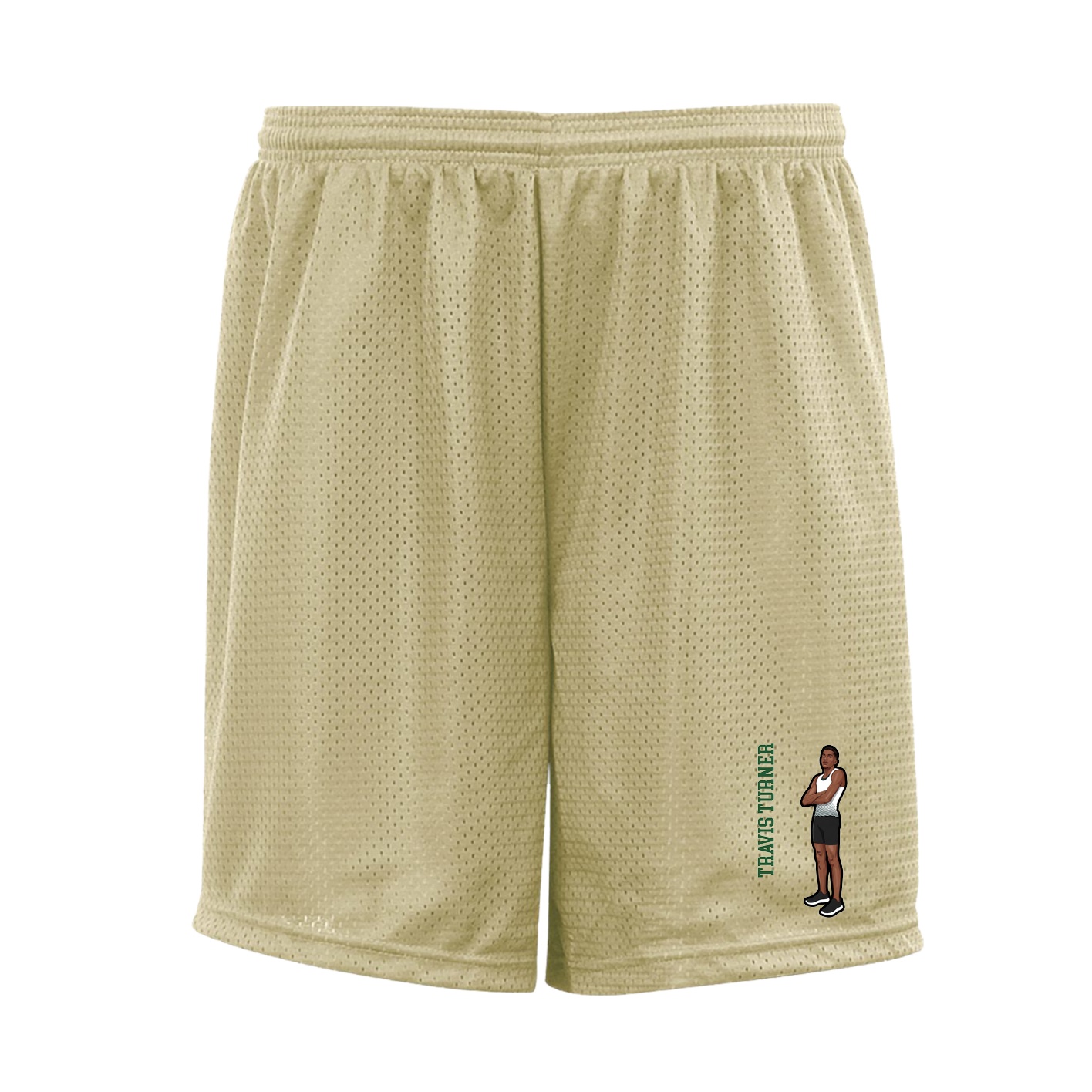 Shorts — Name Vertical in Vegas Gold