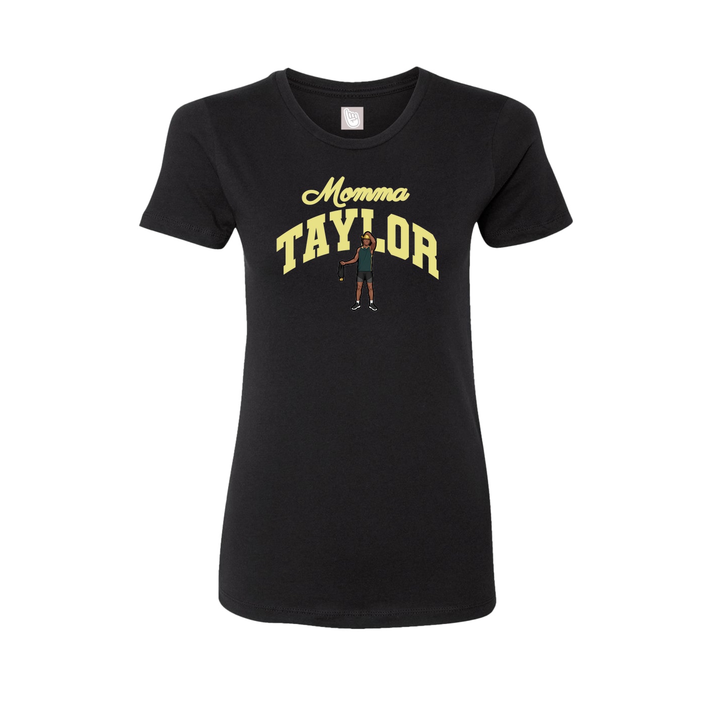 Womens Tee — Mothers Day Arch in Black