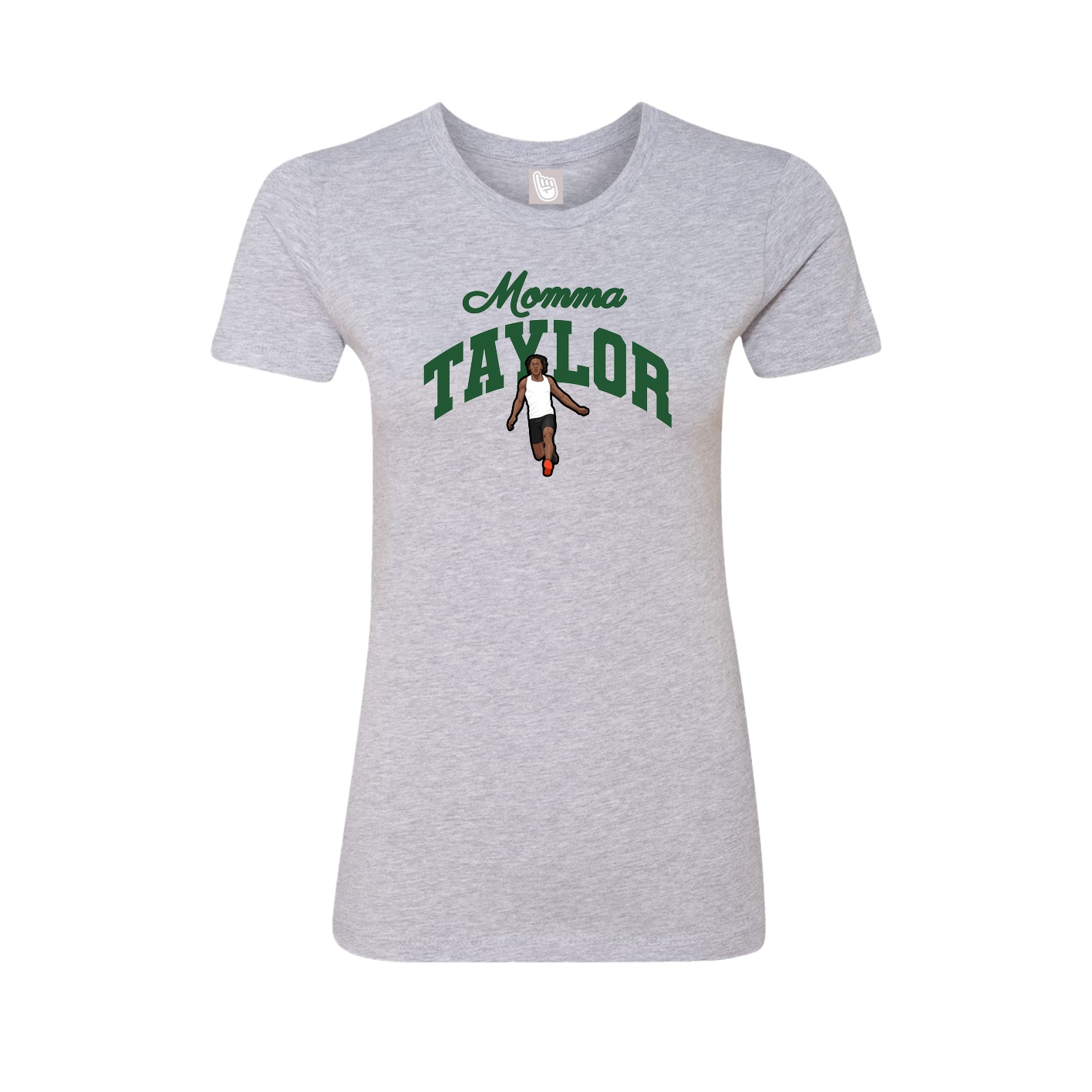 Womens Tee — Mothers Day Arch in Grey