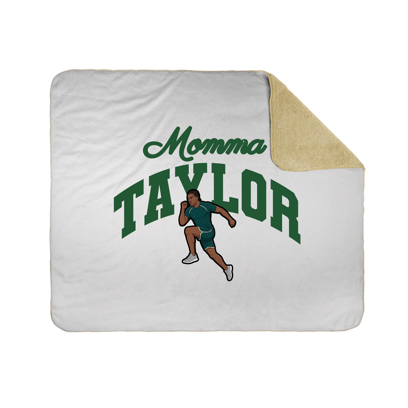 Throw Blanket — Mothers Day Arch in White