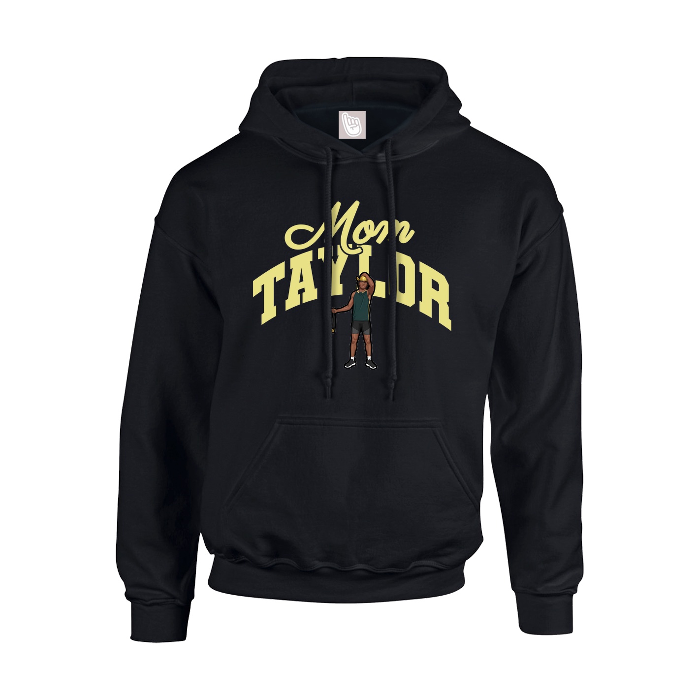 Hoodie — Mothers Day Arch in Black