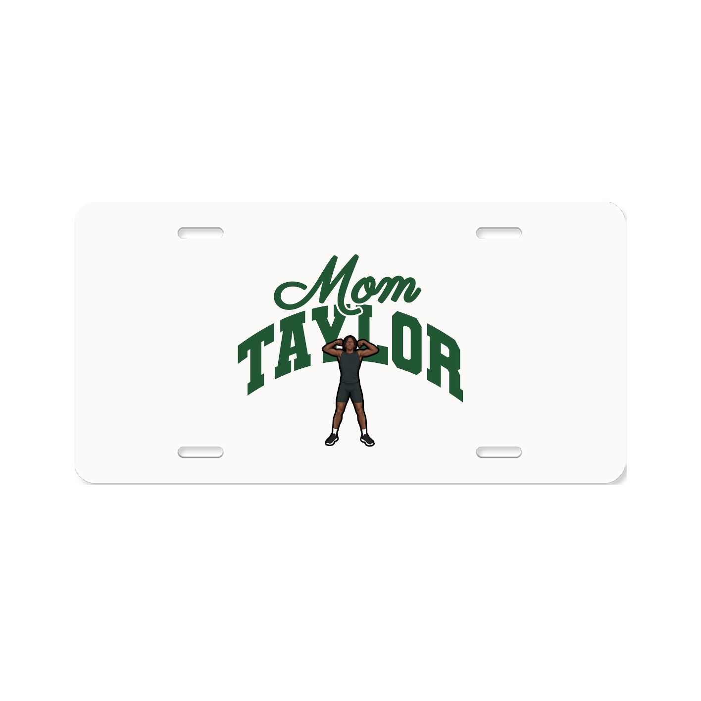 License Plate — Mothers Day Arch in Classic