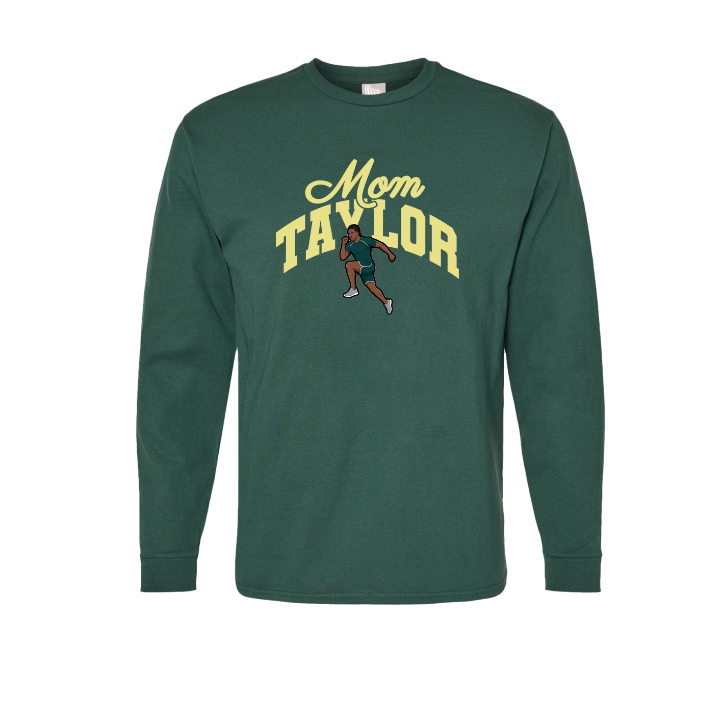Long Sleeve Tee — Mothers Day Arch in Green