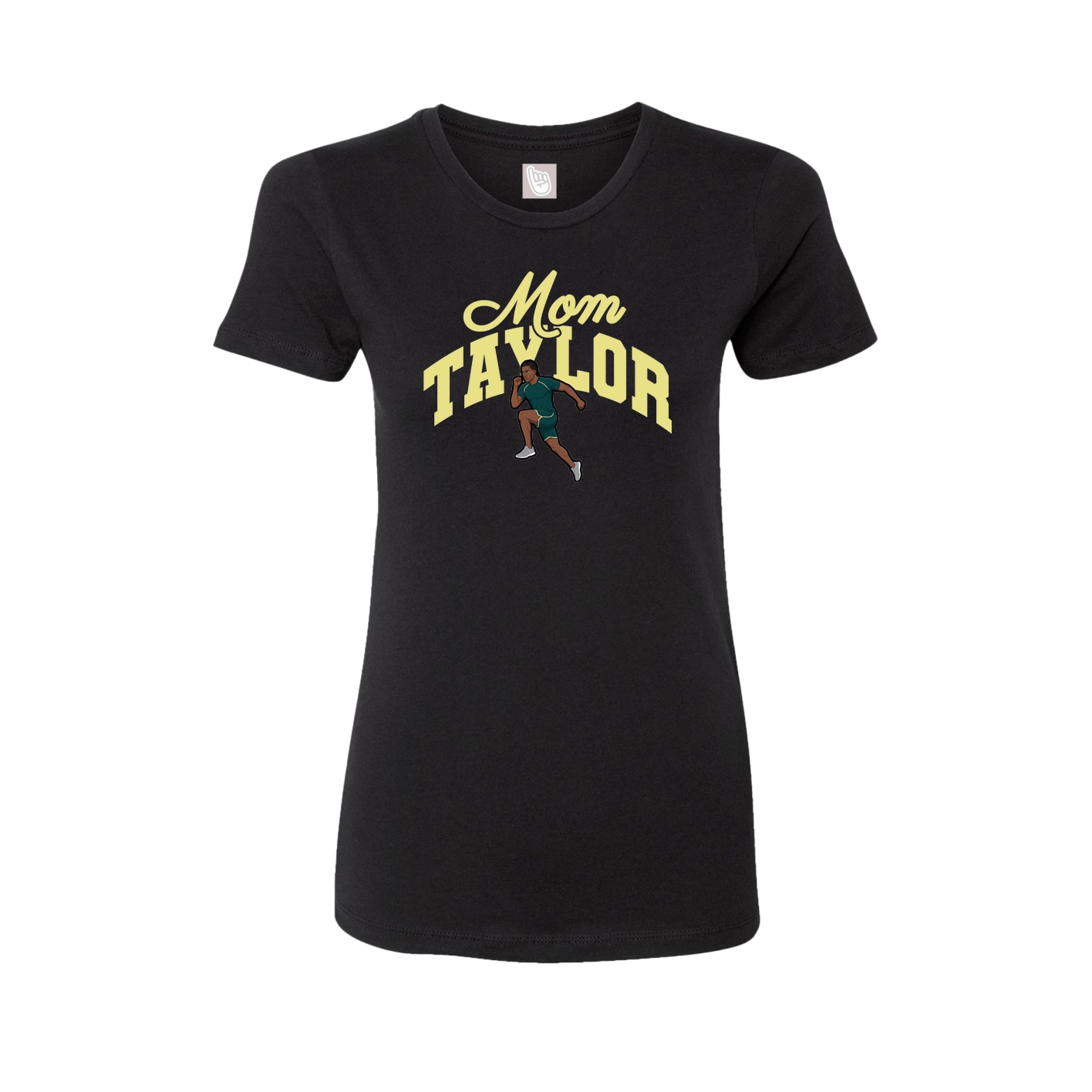 Womens Tee — Mothers Day Arch in Black