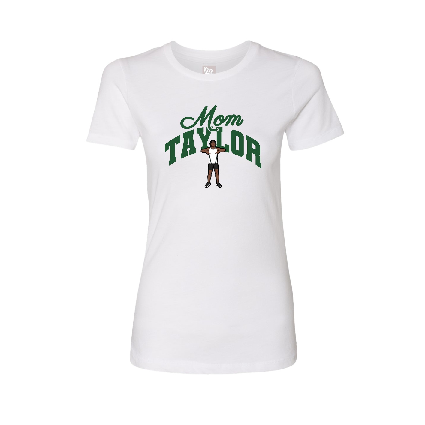 Womens Tee — Mothers Day Arch in White
