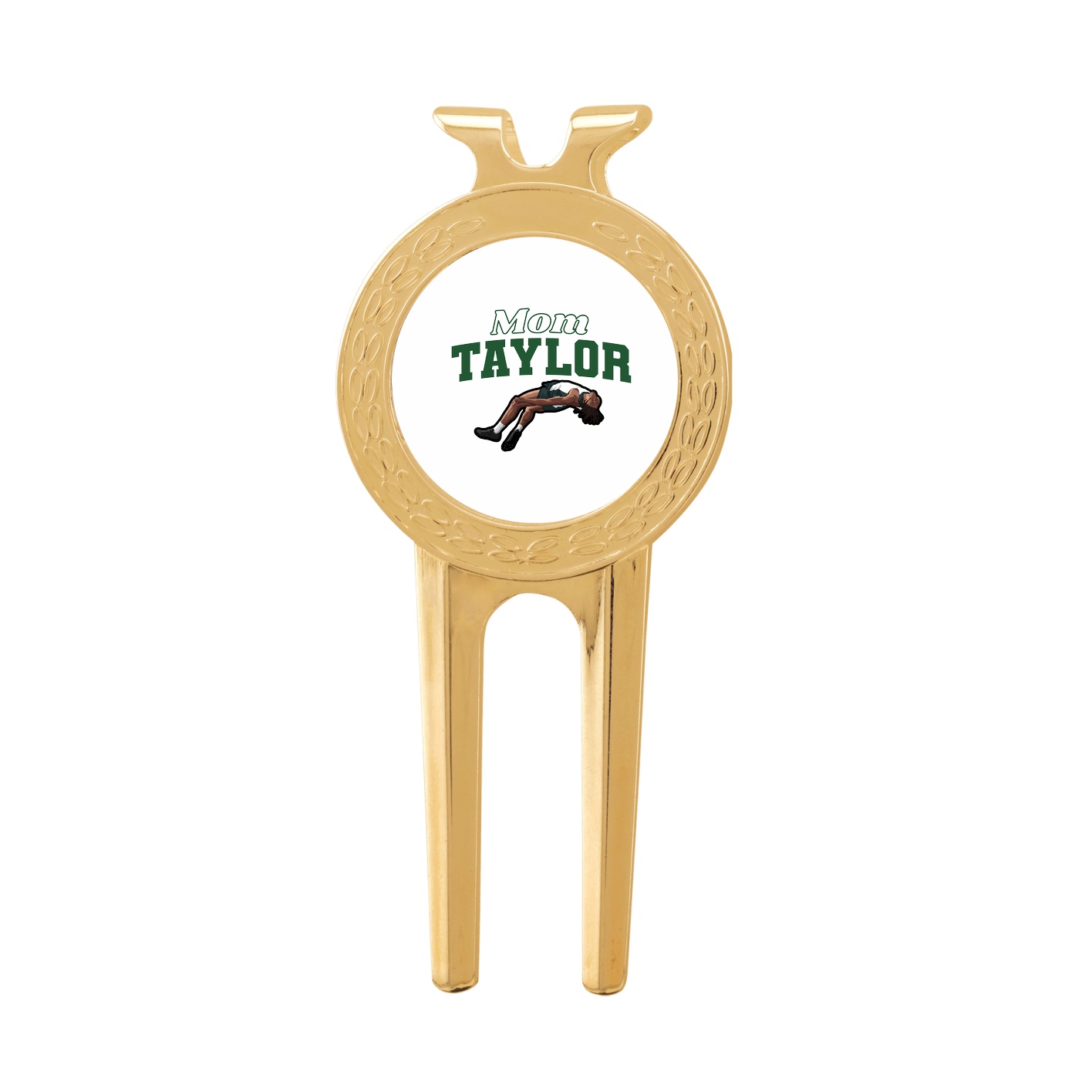 Divot Tool with Ball Marker — Mothers Day Block in Classic