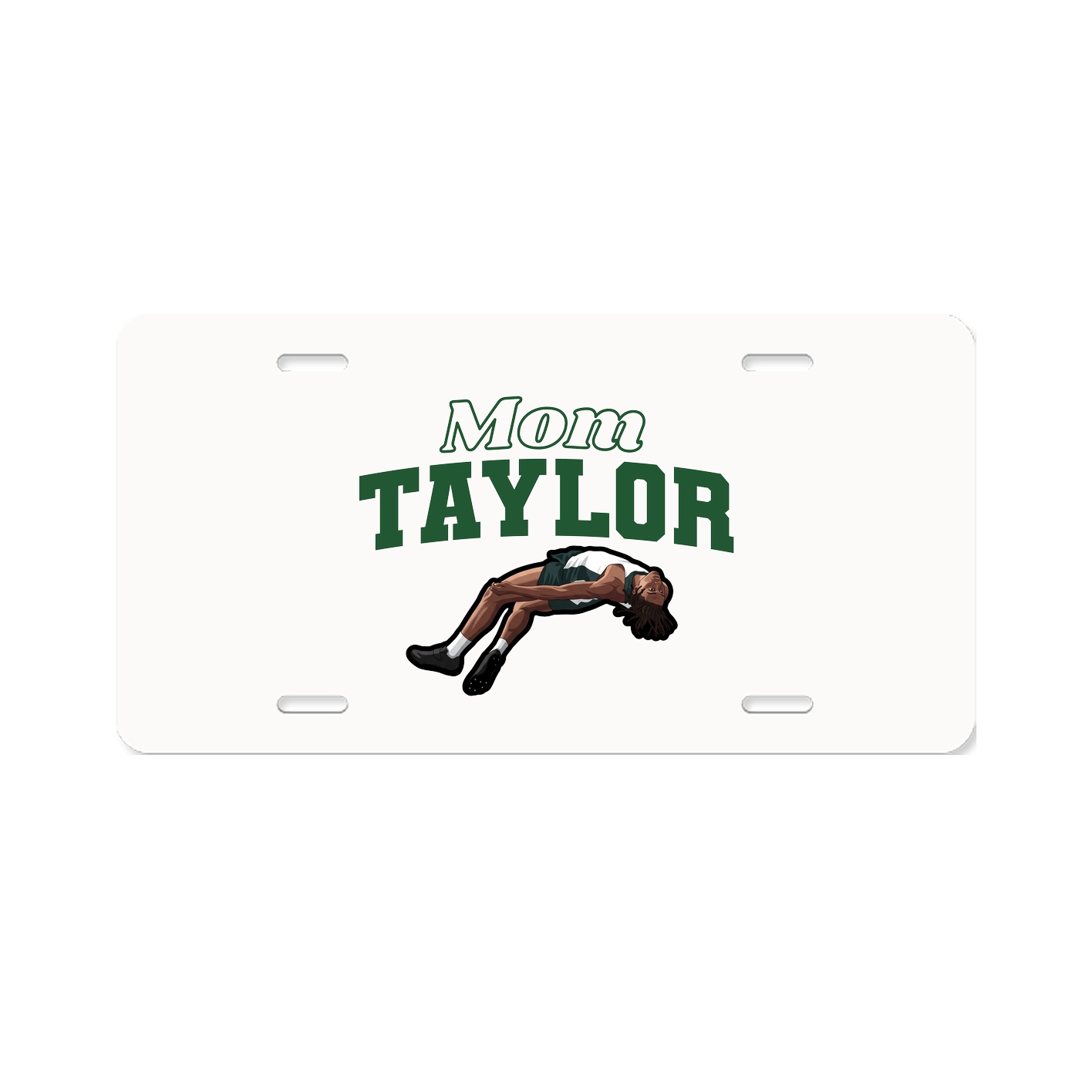 License Plate — Mothers Day Block in Classic