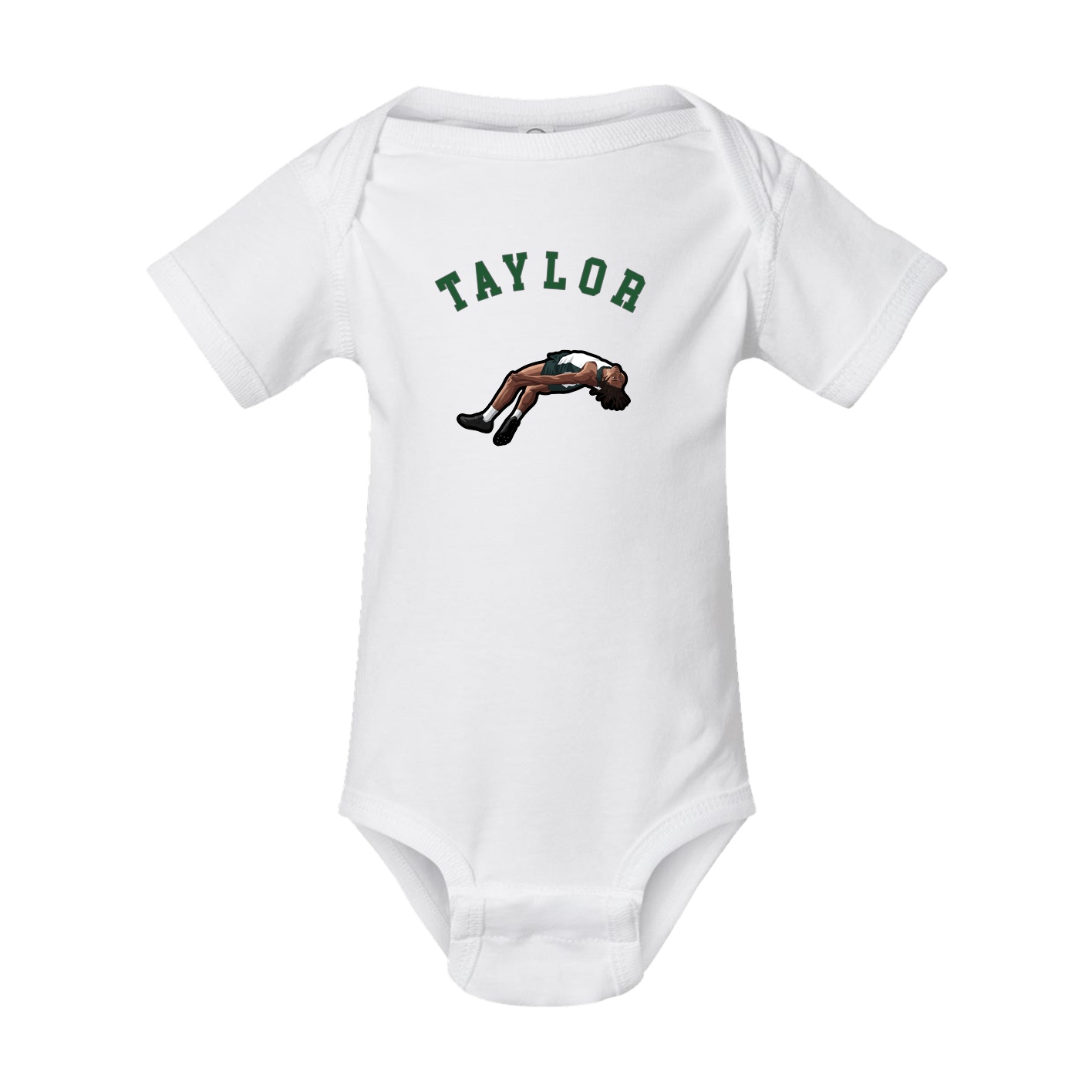 Baby Onesie — Shirsey Arch in White