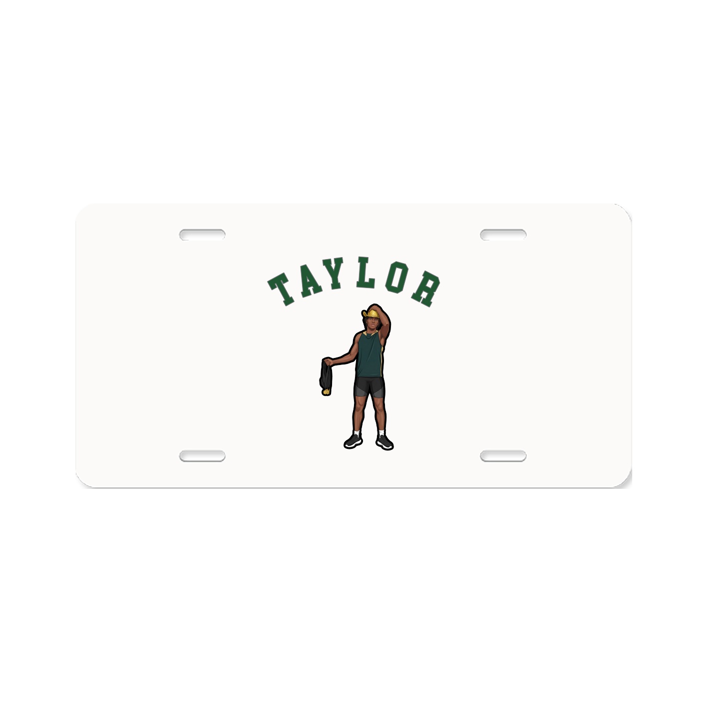 License Plate — Shirsey Arch in Classic