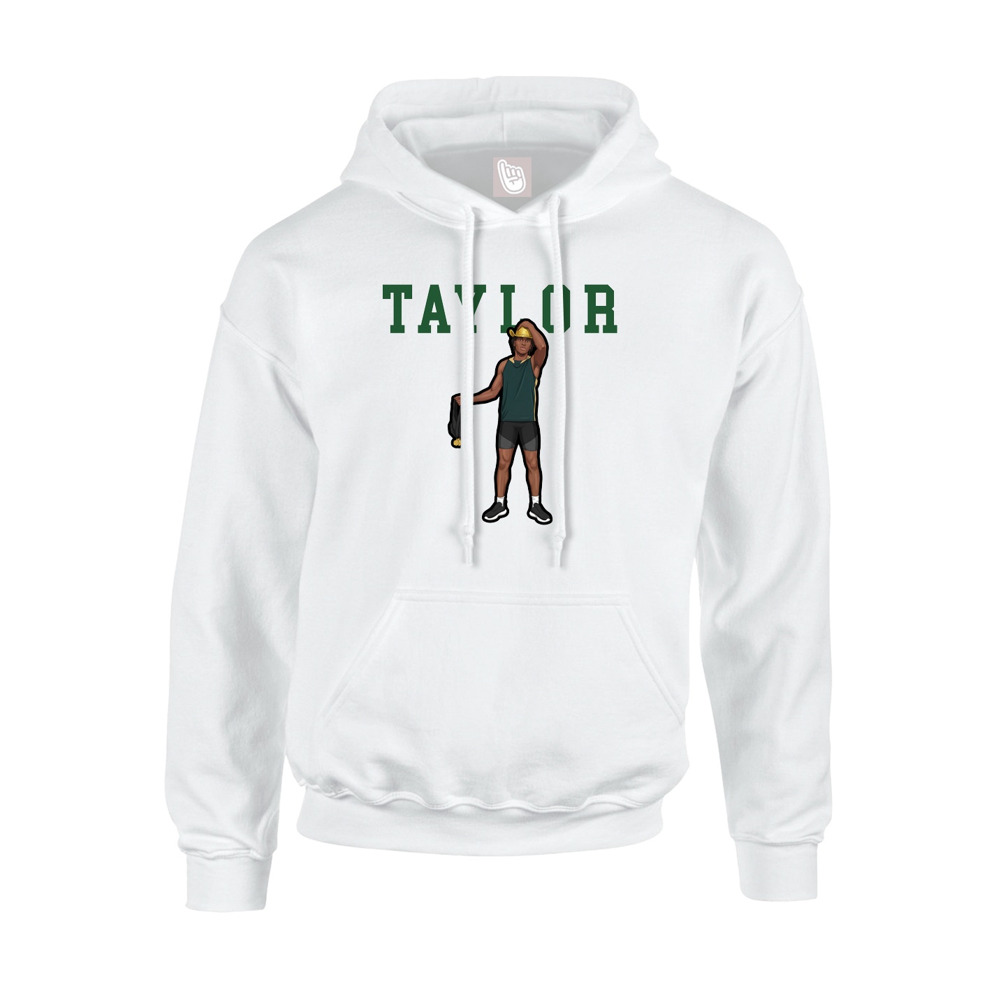 Youth Hoodie — Shirsey in White