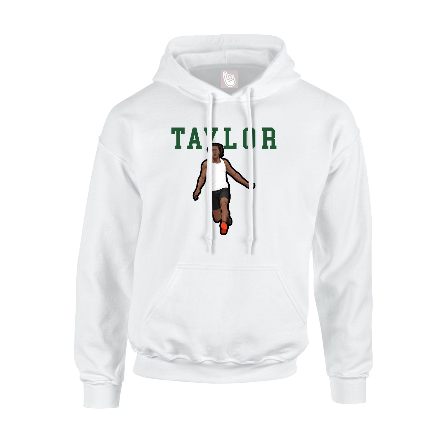 Hoodie — Shirsey in White