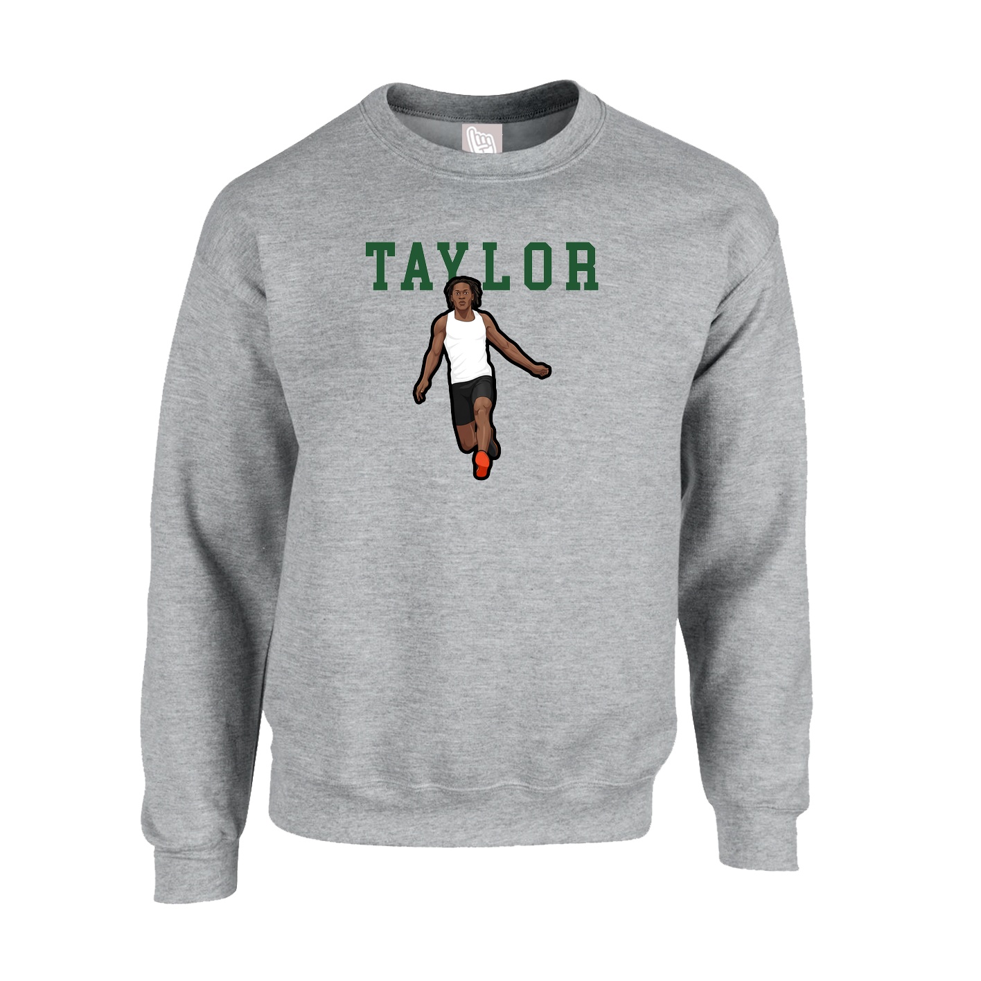 Fleece Crew — Shirsey in Grey