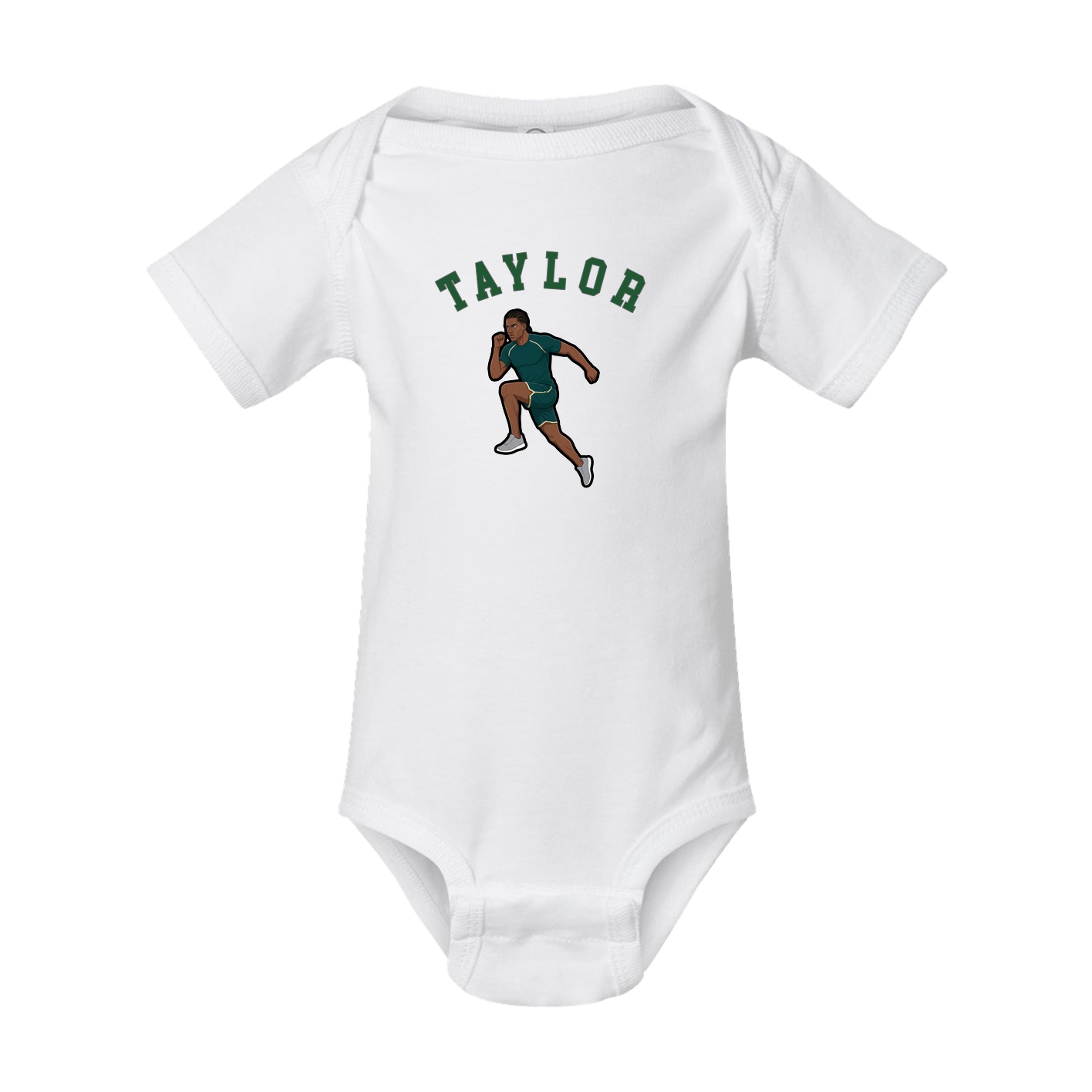 Baby Onesie — Shirsey Arch in White