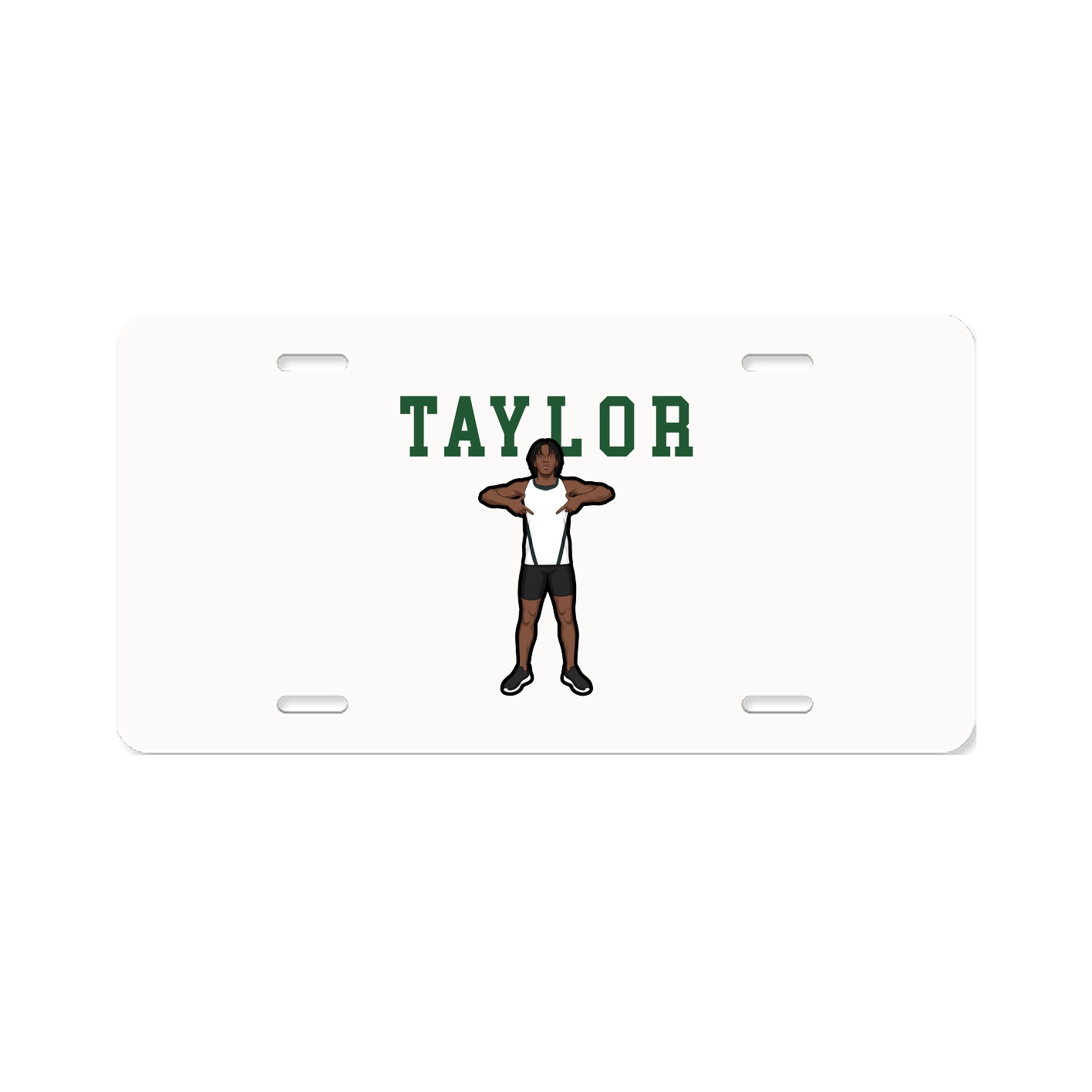License Plate — Shirsey in Classic