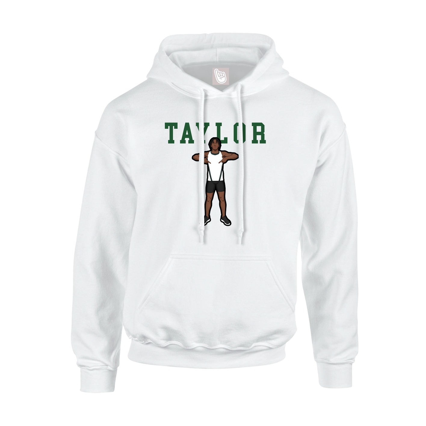 Hoodie — Shirsey in White