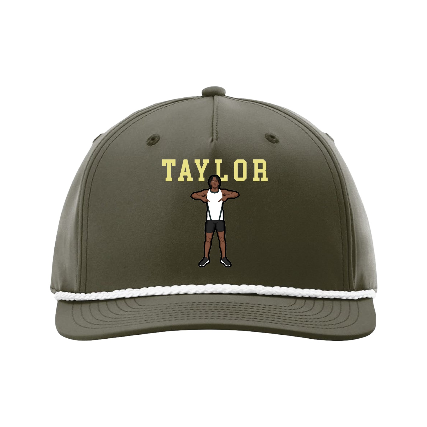Five-Panel Classic Rope Cap — Shirsey in Green