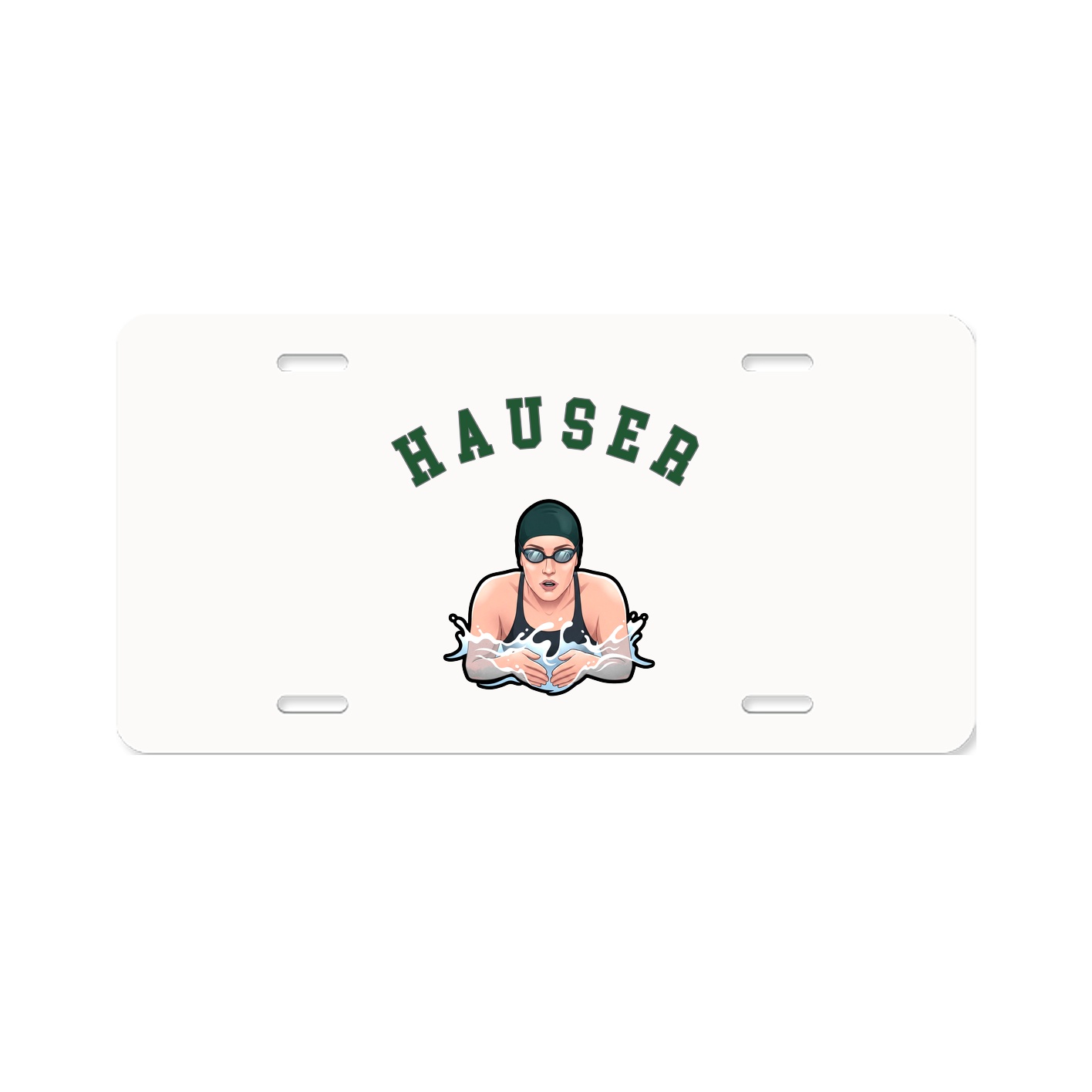 License Plate — Shirsey Arch in Classic