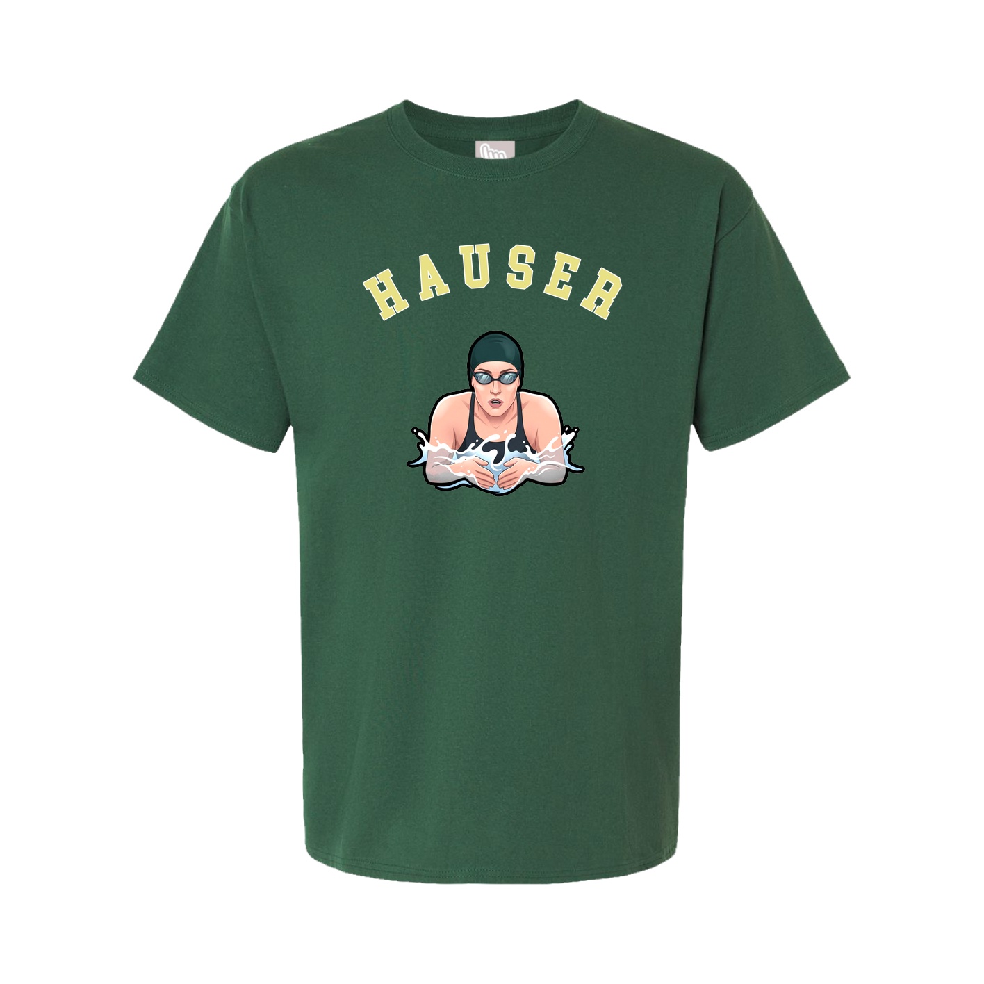 Youth Tee — Shirsey Arch in Green