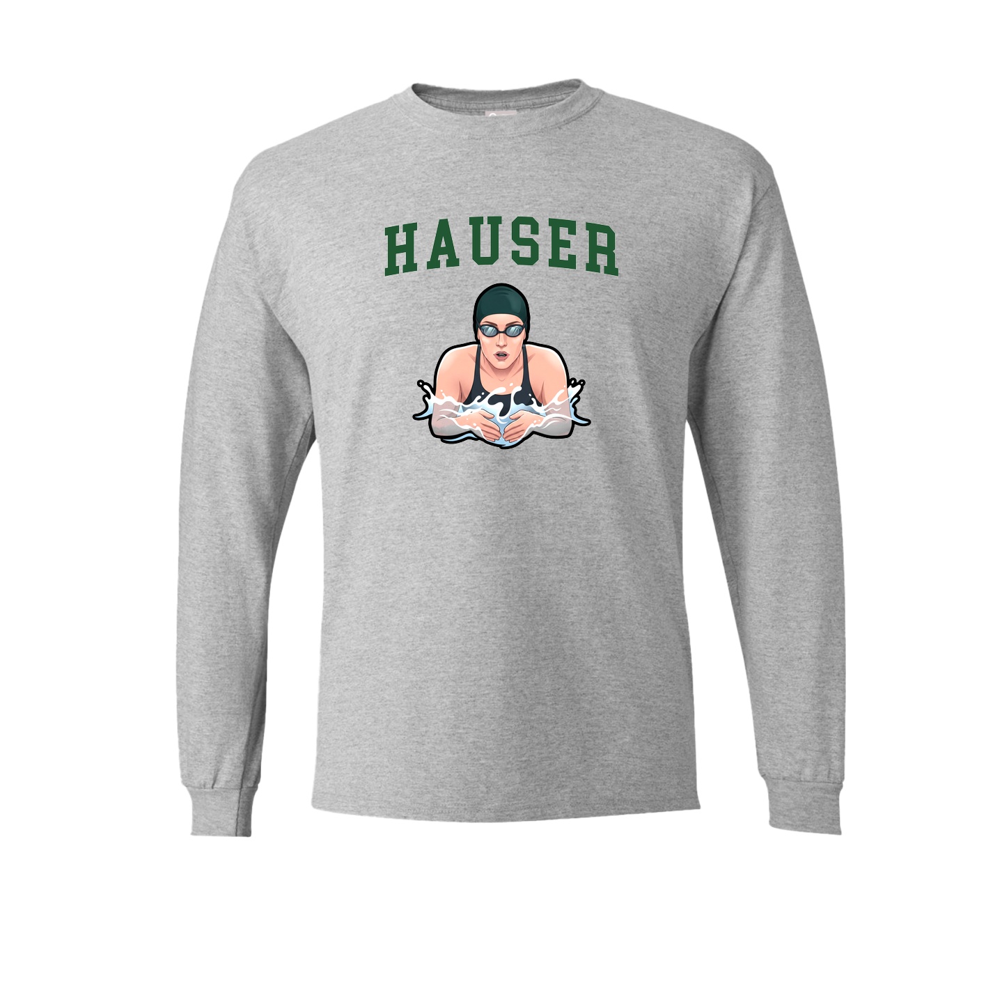 Long Sleeve Tee — Shirsey in Grey