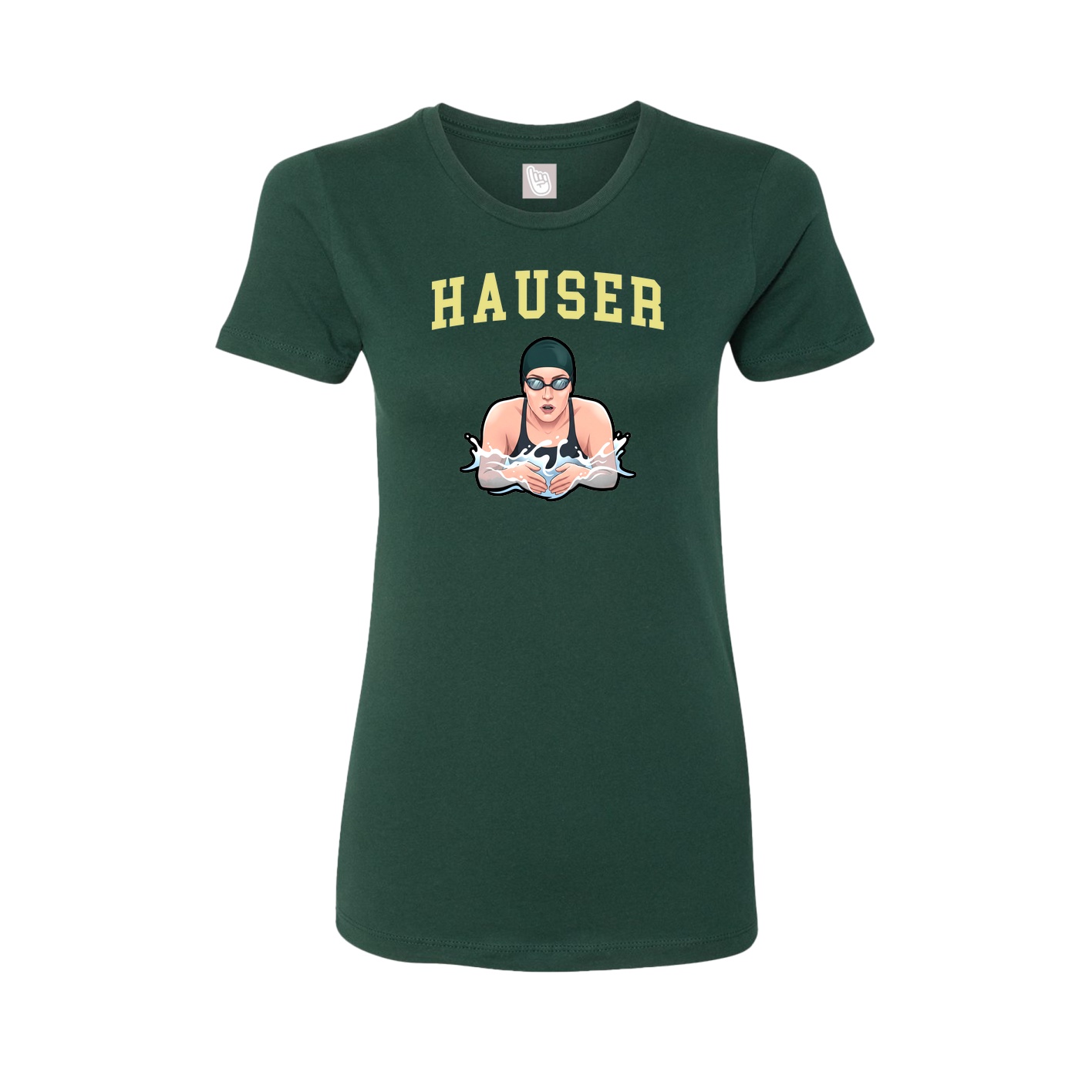 Fitted Women's Tee — Shirsey in Green