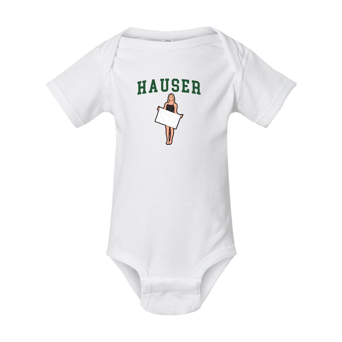 Baby Onesie — Shirsey in White