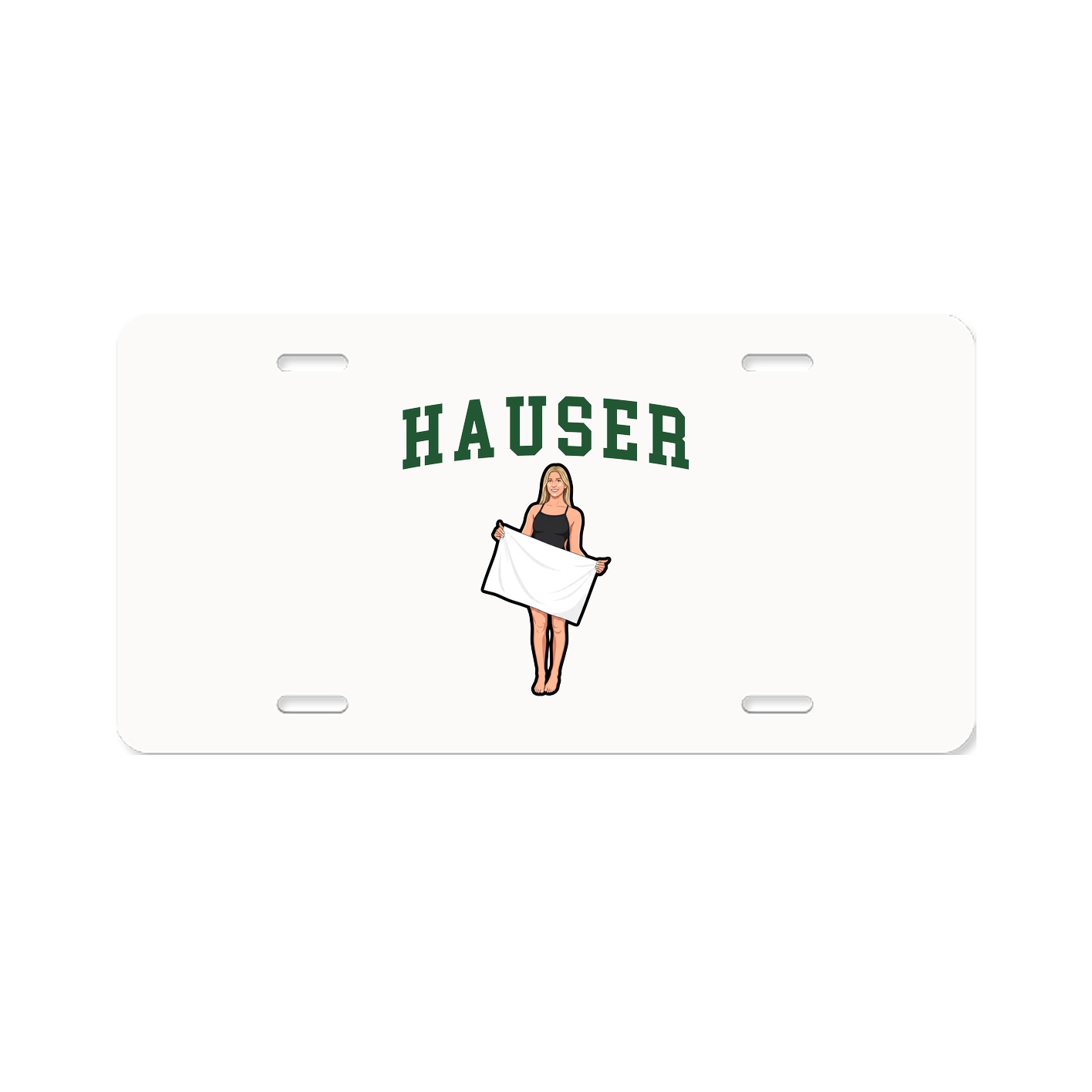 License Plate — Shirsey in Classic