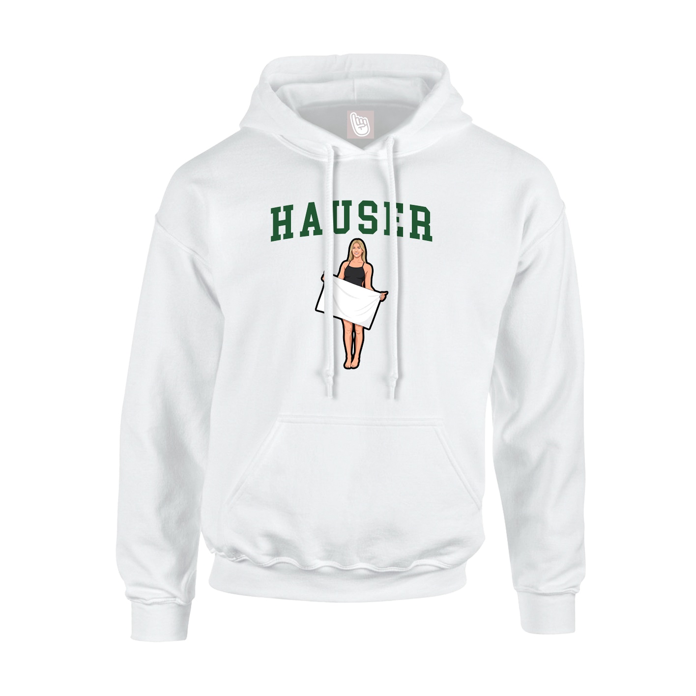 Youth Hoodie — Shirsey in White
