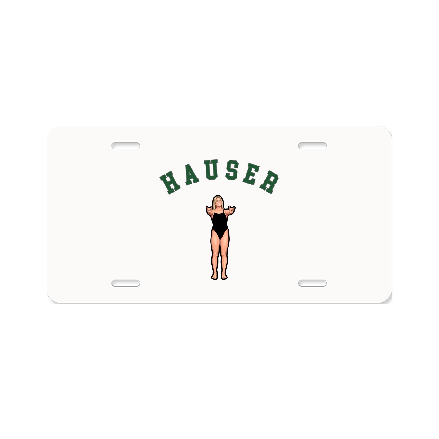 License Plate — Shirsey Arch in Classic