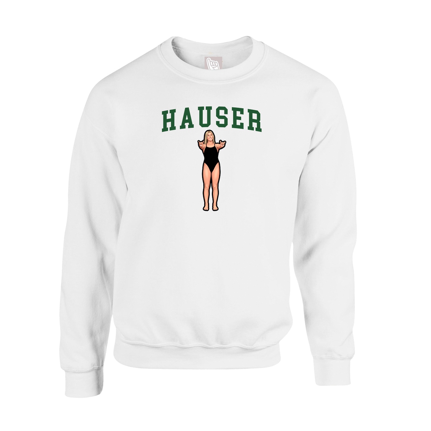Fleece Crew — Shirsey in White