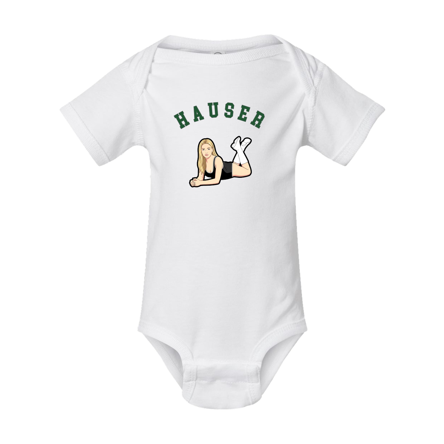 Baby Onesie — Shirsey Arch in White