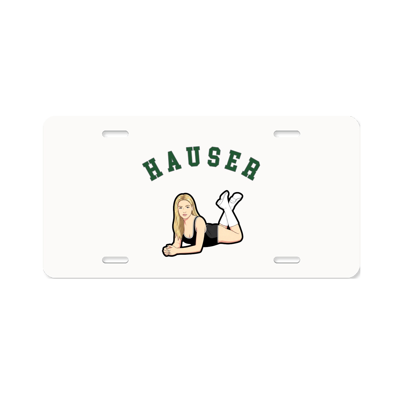 License Plate — Shirsey Arch in Classic