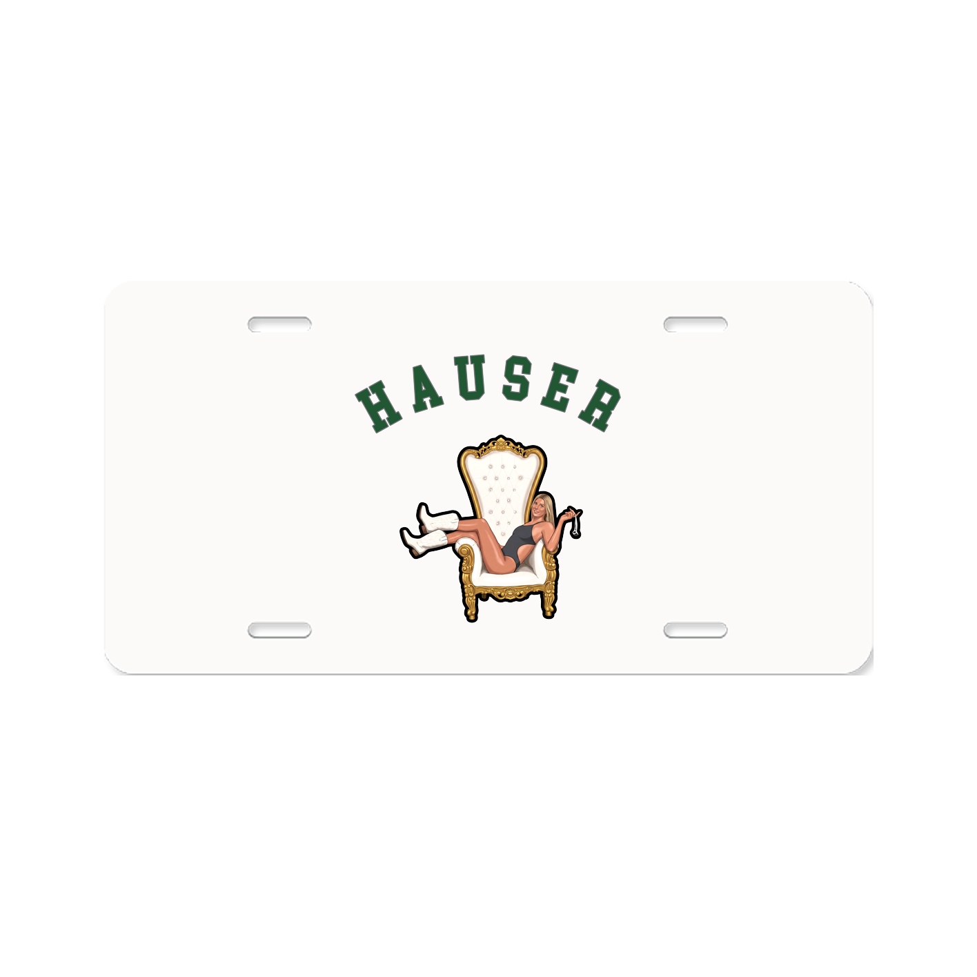 License Plate — Shirsey Arch in Classic