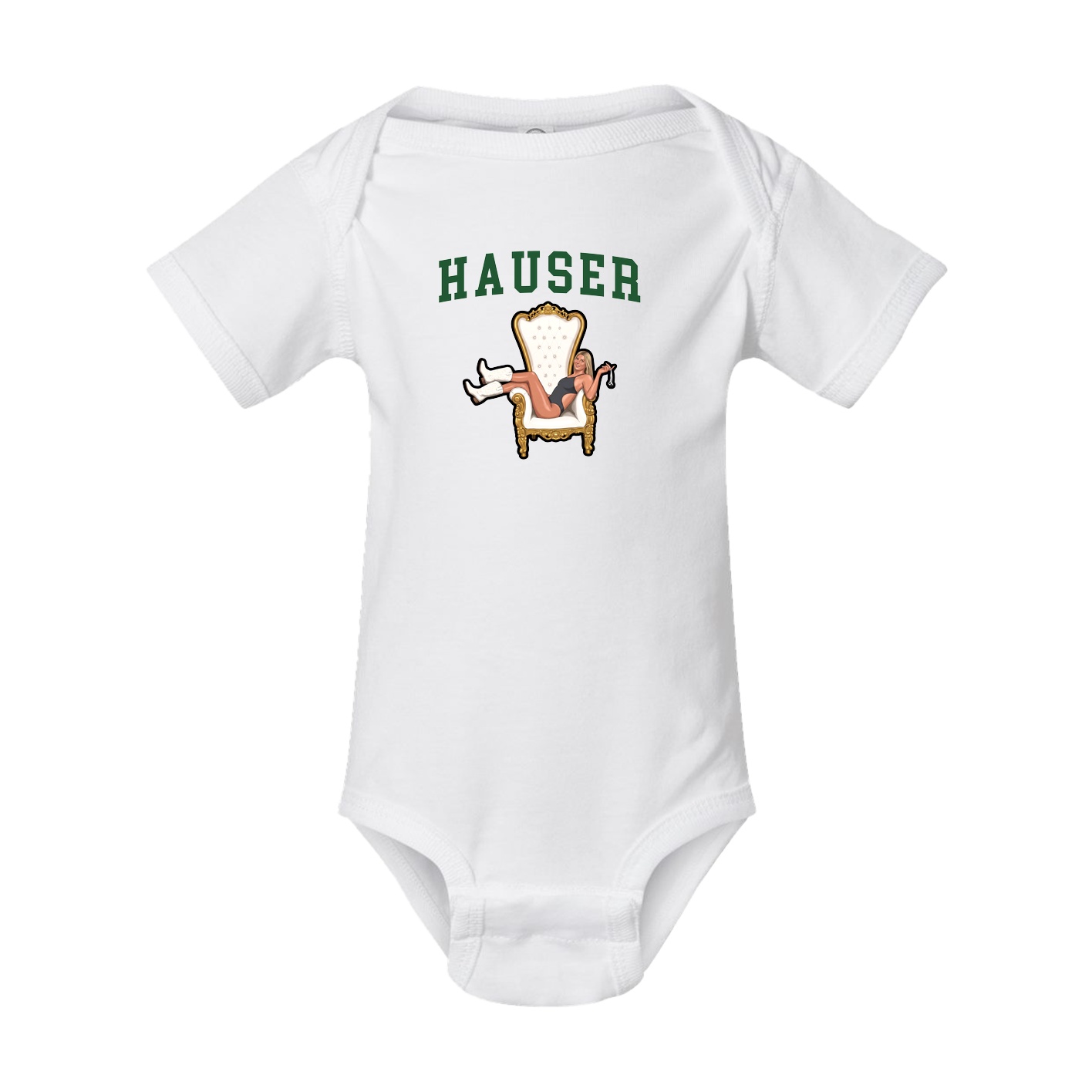 Baby Onesie — Shirsey in White