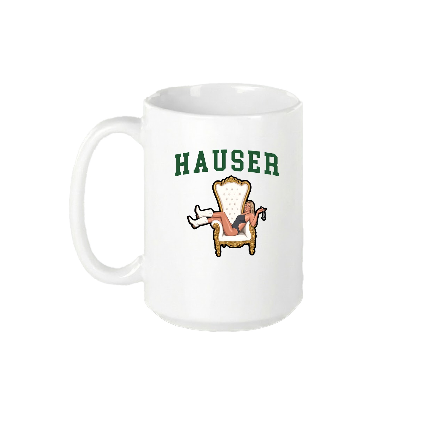 15oz Coffee Mug — Shirsey in White